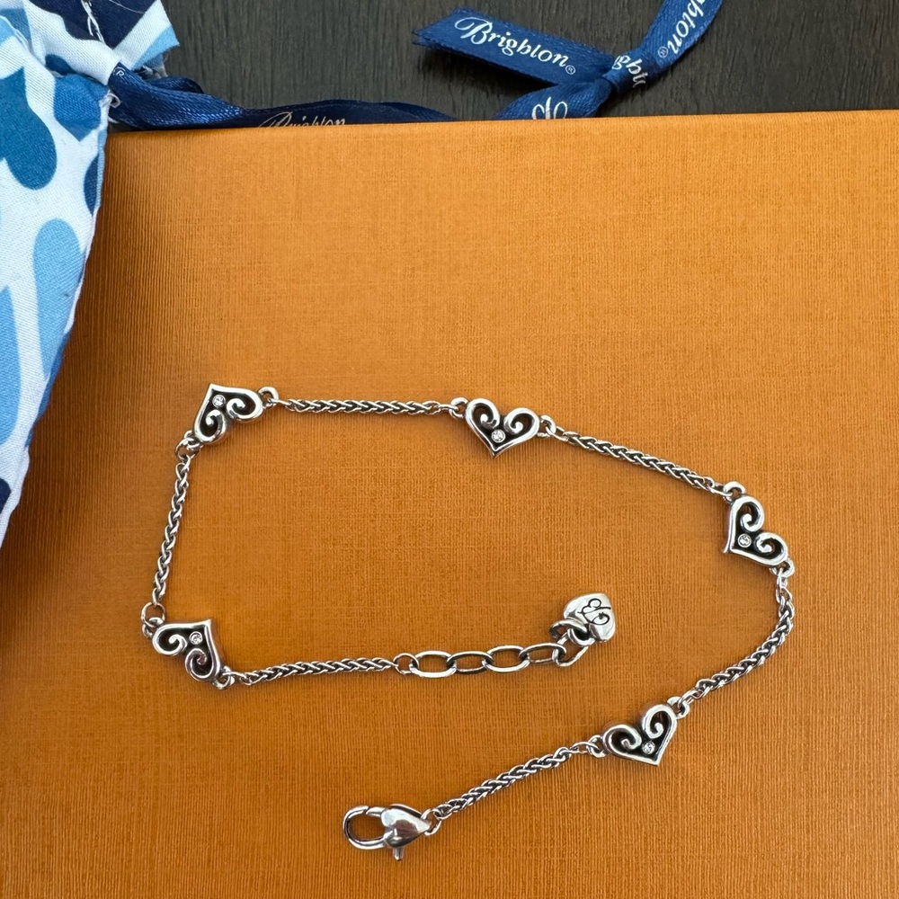 Brighton Alcazar Heart Anklet